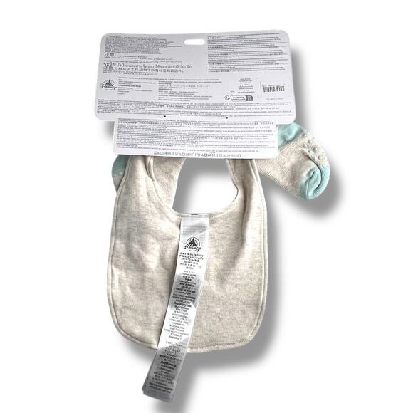 NWOT Disney Baby Mikey Mouse Bib and Sock Set 6-12 months - Picture 4 of 6